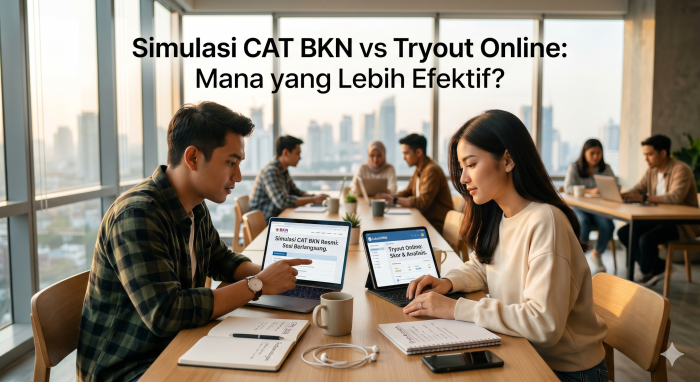 Simulasi CAT BKN vs Tryout Online: Mana yang Lebih Efektif?
