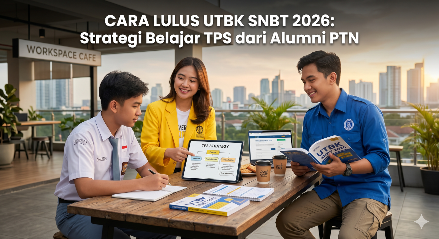 Cara Lulus UTBK SNBT 2026: Strategi Belajar TPS dari Alumni PTN