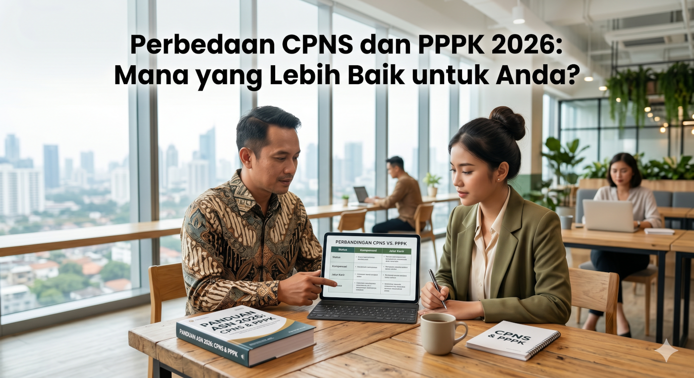 Perbedaan CPNS dan PPPK 2026: Mana yang Lebih Baik untuk Anda?