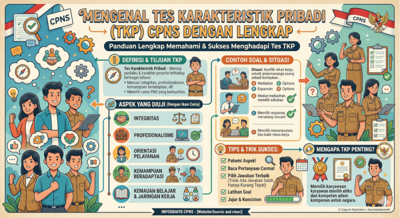 Mengenal Tes Karakteristik Pribadi (TKP) CPNS