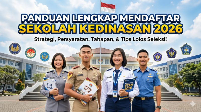 Panduan Lengkap Mendaftar Sekolah Kedinasan 2026