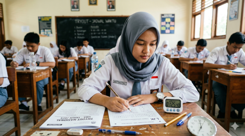 Cara Mengatur Waktu Saat Mengerjakan Tryout